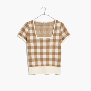 Madewell Square Neck Sweater Tee